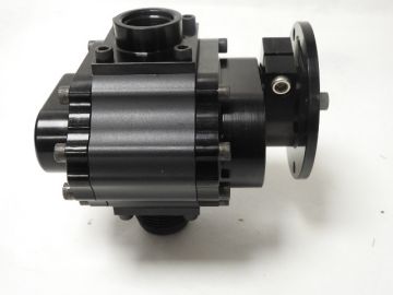 Waterman Fuel Pump,  Lil Bertha, 26.75 gpm  1.20" Gear  Std Rotation,  4-Bolt, 3/8 Hex, Steel Cente